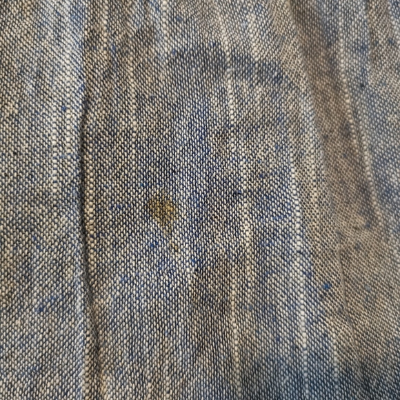 Mud Pie Chambray Blue Ivy Tiered Dress Size S - Picture 13 of 14